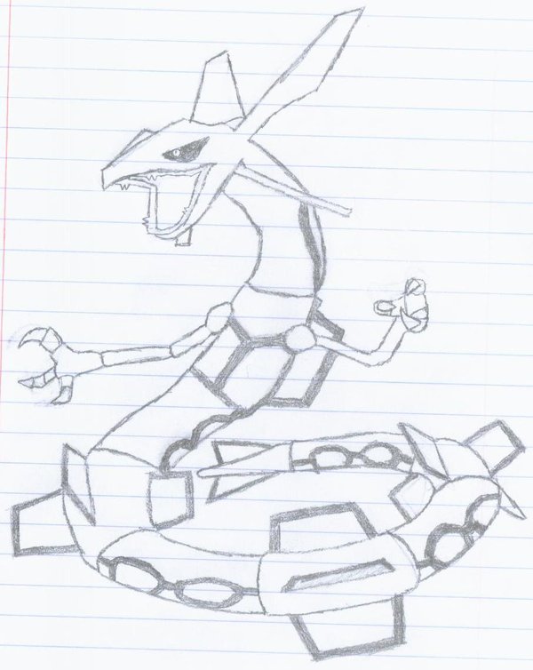 600x754 Rayquaza 2 By Revolutionx1600