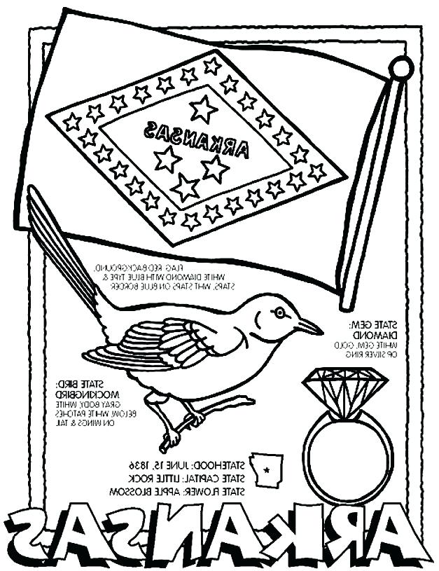 627x815 Arkansas Coloring Pages Coloring Page Stuff Coloring Arkansas