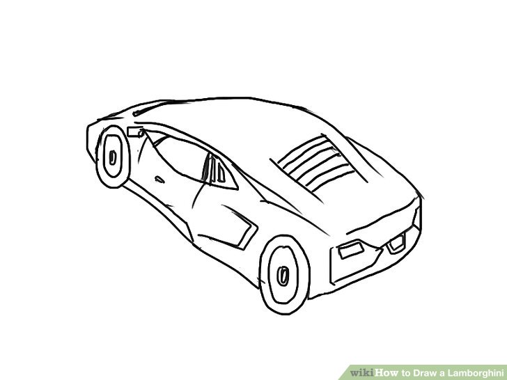 728x546 4 Ways To Draw A Lamborghini