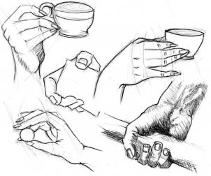 302x252 How To Draw Realistic Hands, Draw Hands, Step By Step, Hands