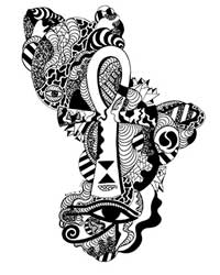 200x250 Human Heart Drawing