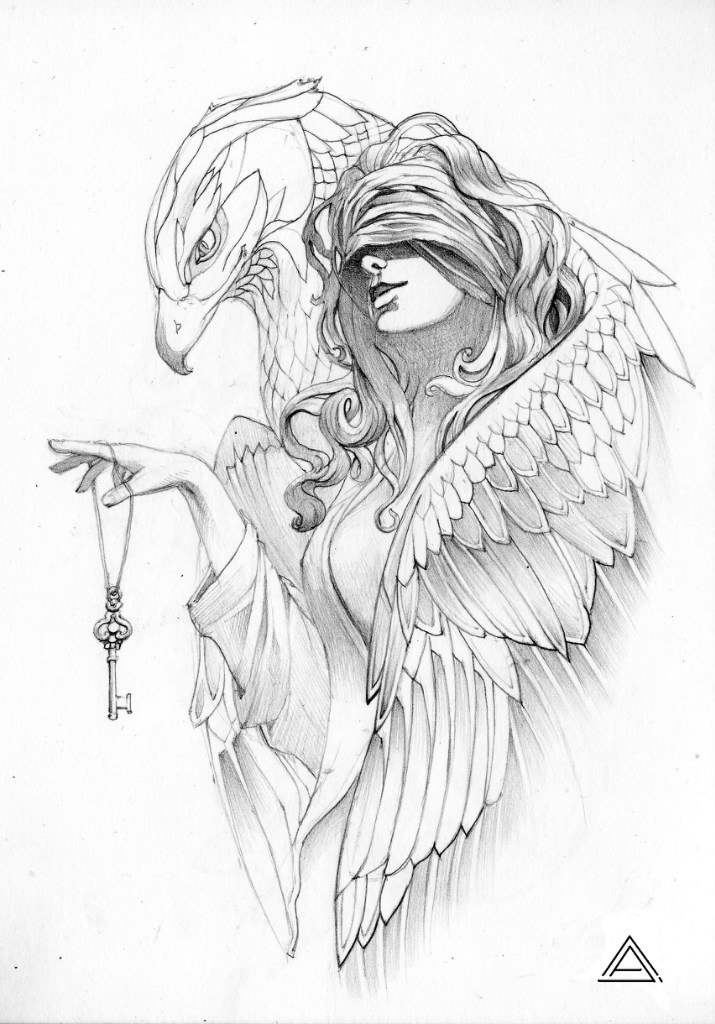 715x1024 Angel Mother Of Earth. High Chest Front, Face Lining Up On