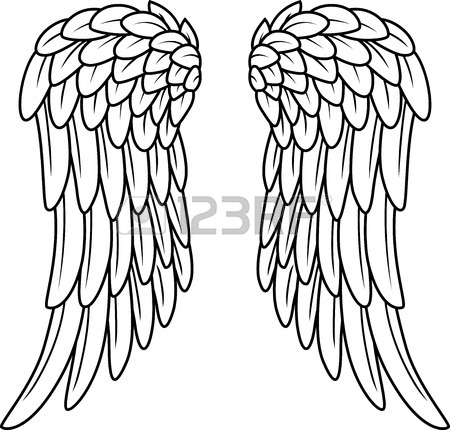 450x430 28,171 Angel Wing Stock Vector Illustration And Royalty Free Angel