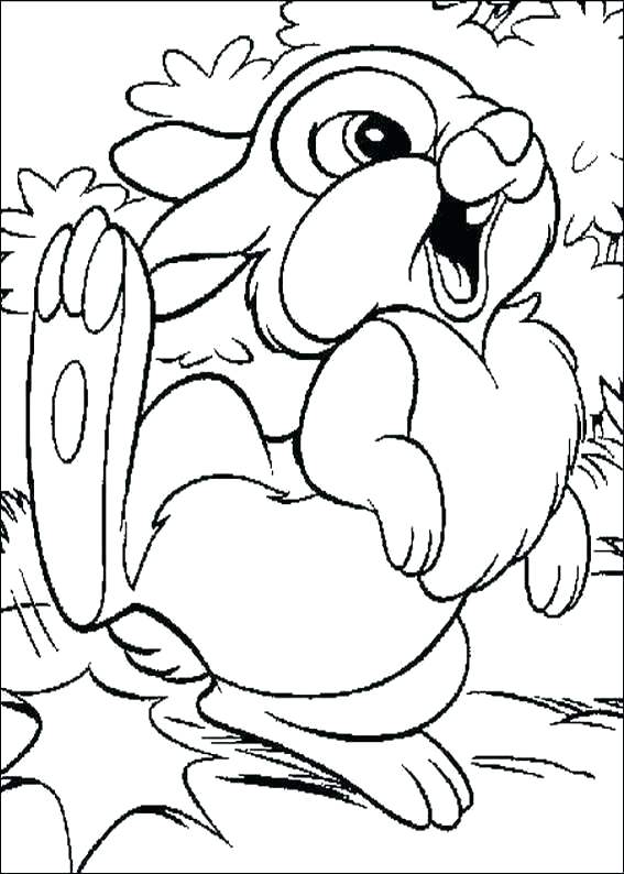 567x794 Bunny Coloring Page Trend Bunny Coloring Pages To Print Best