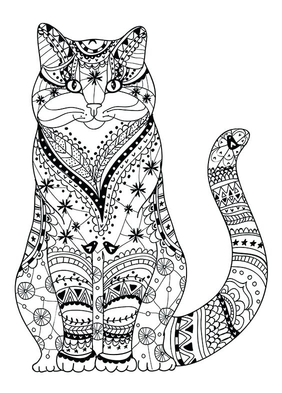 564x786 Cats Coloring Pages Realistic Cat Coloring Pages Printable