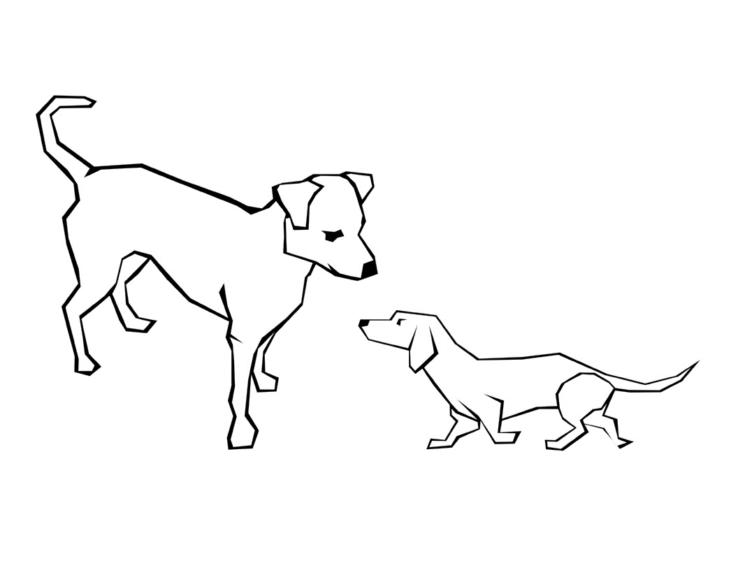 1056x816 Free Printable Dog Coloring Pages For Kids