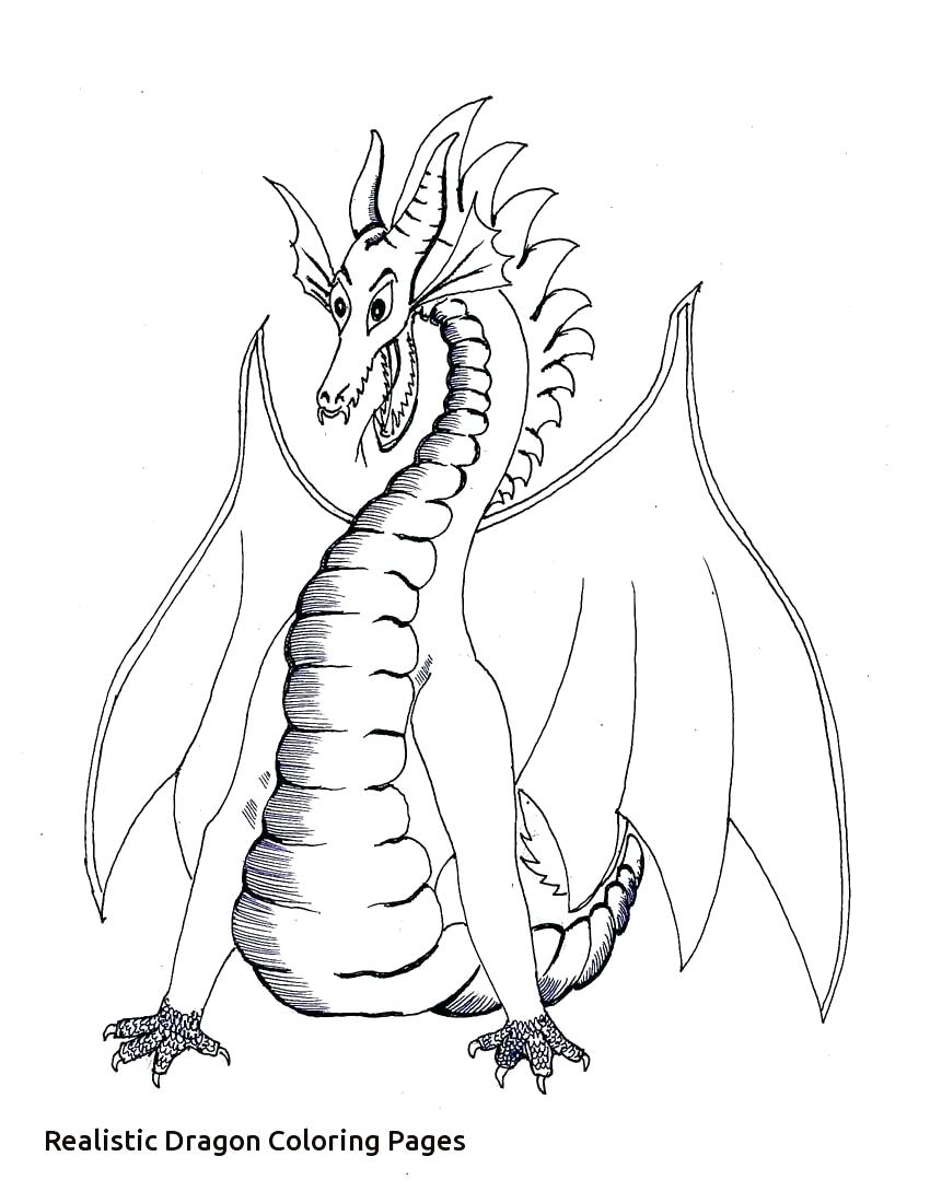 850x1100 Coloring Dragon Coloring Pages Realistic With Printable