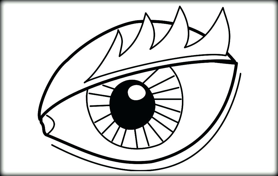 975x620 Eyeball Coloring Page Eyes Coloring Page Eye Coloring Pages Com