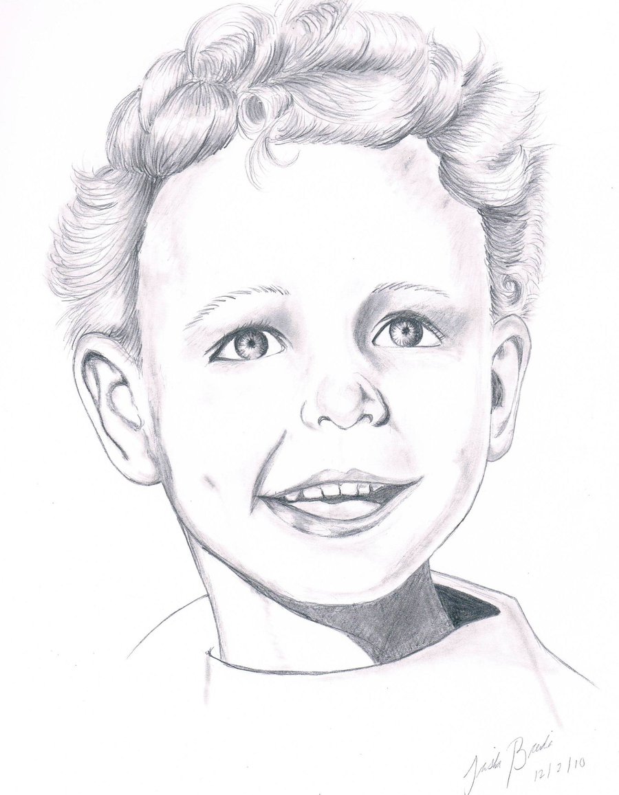 900x1157 Realistic Boy Drawing By Tbrendia