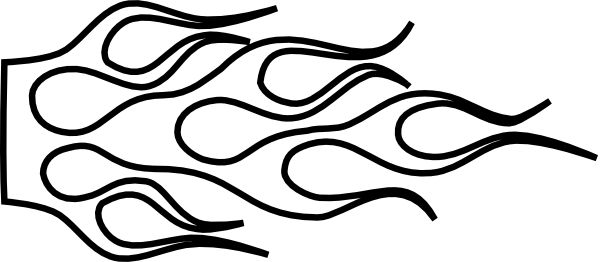 600x262 Flames Clipart