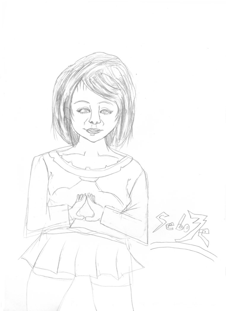 762x1048 Random Realistic Girl By Sebo3e