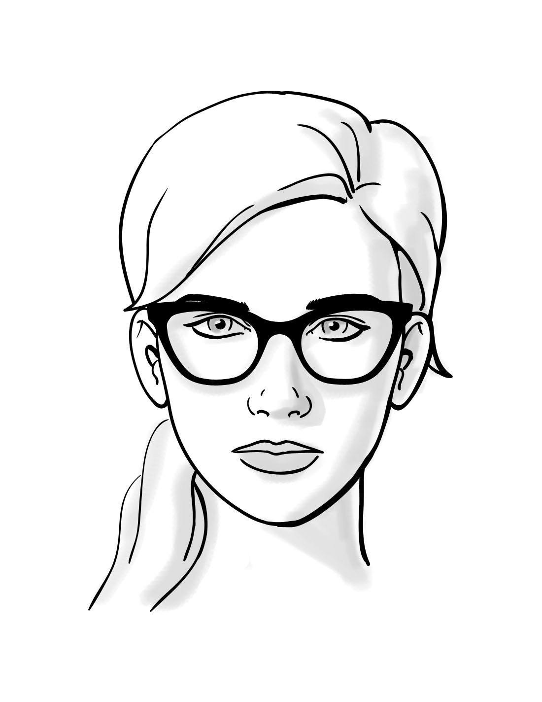 Realistic Girl Drawing at GetDrawings | Free download