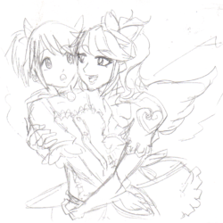 250x250 Madoka Drawing, Pencil, Sketch, Colorful, Realistic Art Images