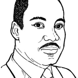 250x250 Martin Luther Drawing, Pencil, Sketch, Colorful, Realistic Art