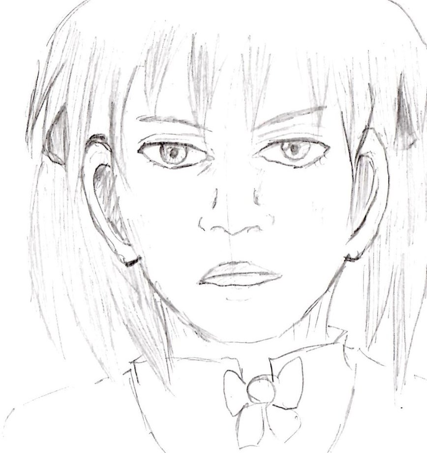 868x921 Semi Realistic Manga Girl By Fran48