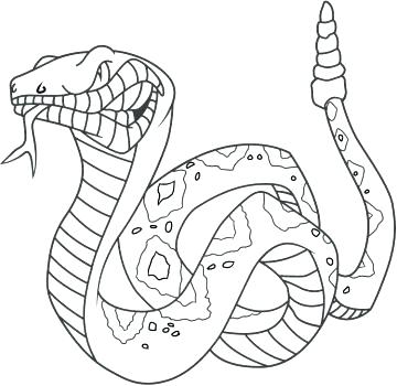 360x350 Snake Coloring Page Coloring Pages Of Snakes And Coloring Pages