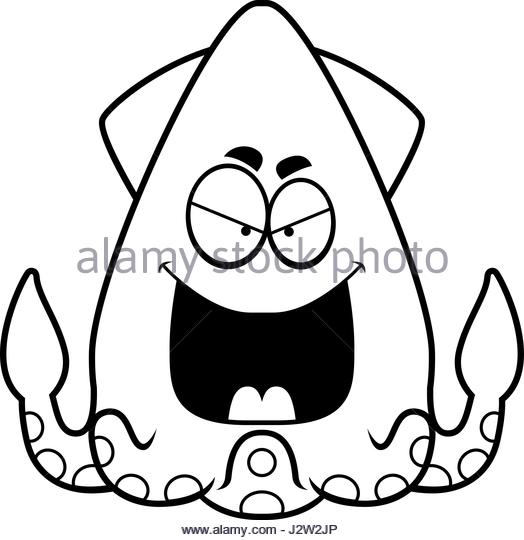 524x540 Squid Tentacles Stock Vector Images