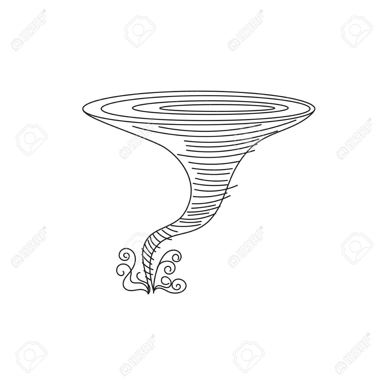 1300x1300 Funny Hurricane In Cartoon Style Royalty Free Cliparts, Vectors