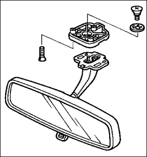 295x315 Drawn Mirror Rear View Mirror