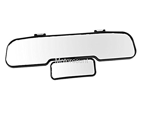 466x377 Large Twin Wide Rear View Mirror