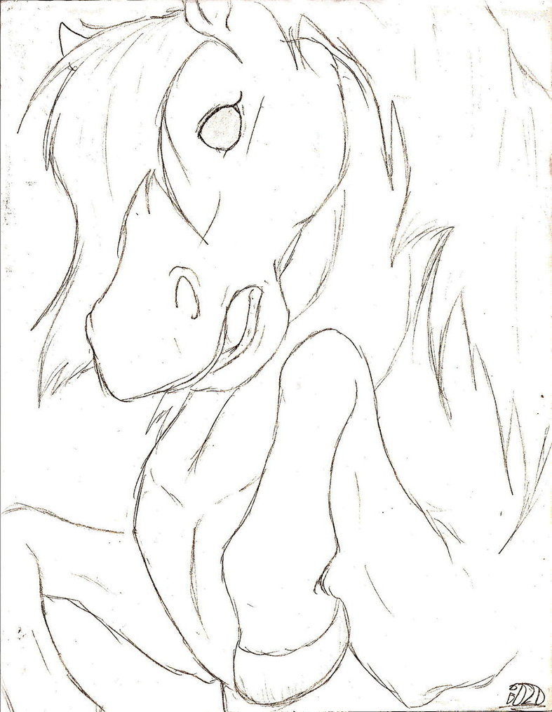 787x1015 Rearing Horse Close Up By Idoodle2draw