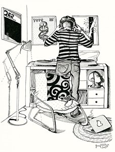 227x300 Vinyl Record Drawings Fine Art America