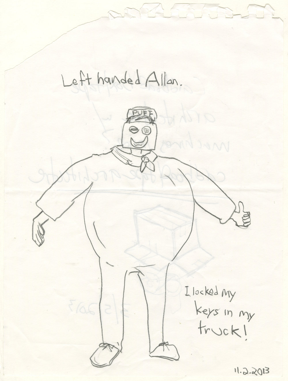 1000x1322 Drawing Left Handed Michael Benedetti