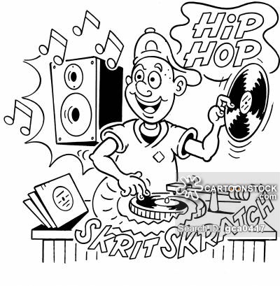400x409 Playing Records Cartoons And Comics