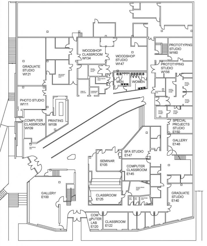 720x852 School Floor Plans. Commercial Building Floor