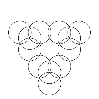 400x400 The Recursive Flower Of Life