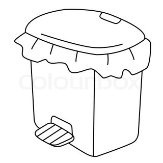 320x320 Recycle Bin Stock Vector Colourbox