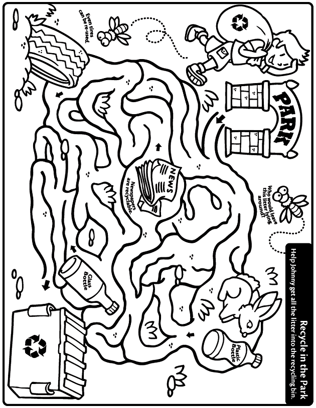 630x815 Recycle In The Park Crayola.co.uk