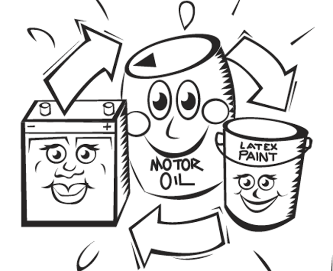 650x528 Recycle Coloring Pages