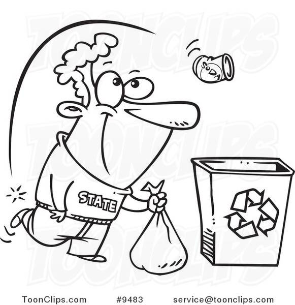 581x600 Cartoon Black And White Line Drawing Of A Can Flying Over A Guy