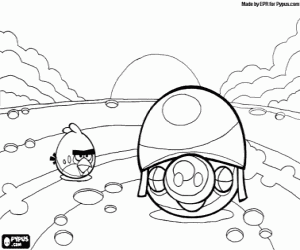 300x250 Angry Birds Coloring Pages Printable Games