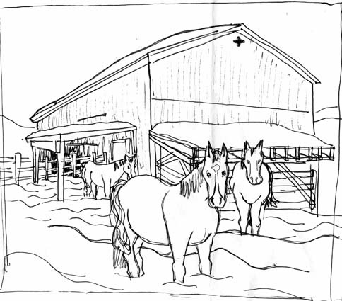 Конюшня рисунок. Конюшня раскраска для детей. Раскраска лошадь в загоне. Раскраска лошади в конюшне.