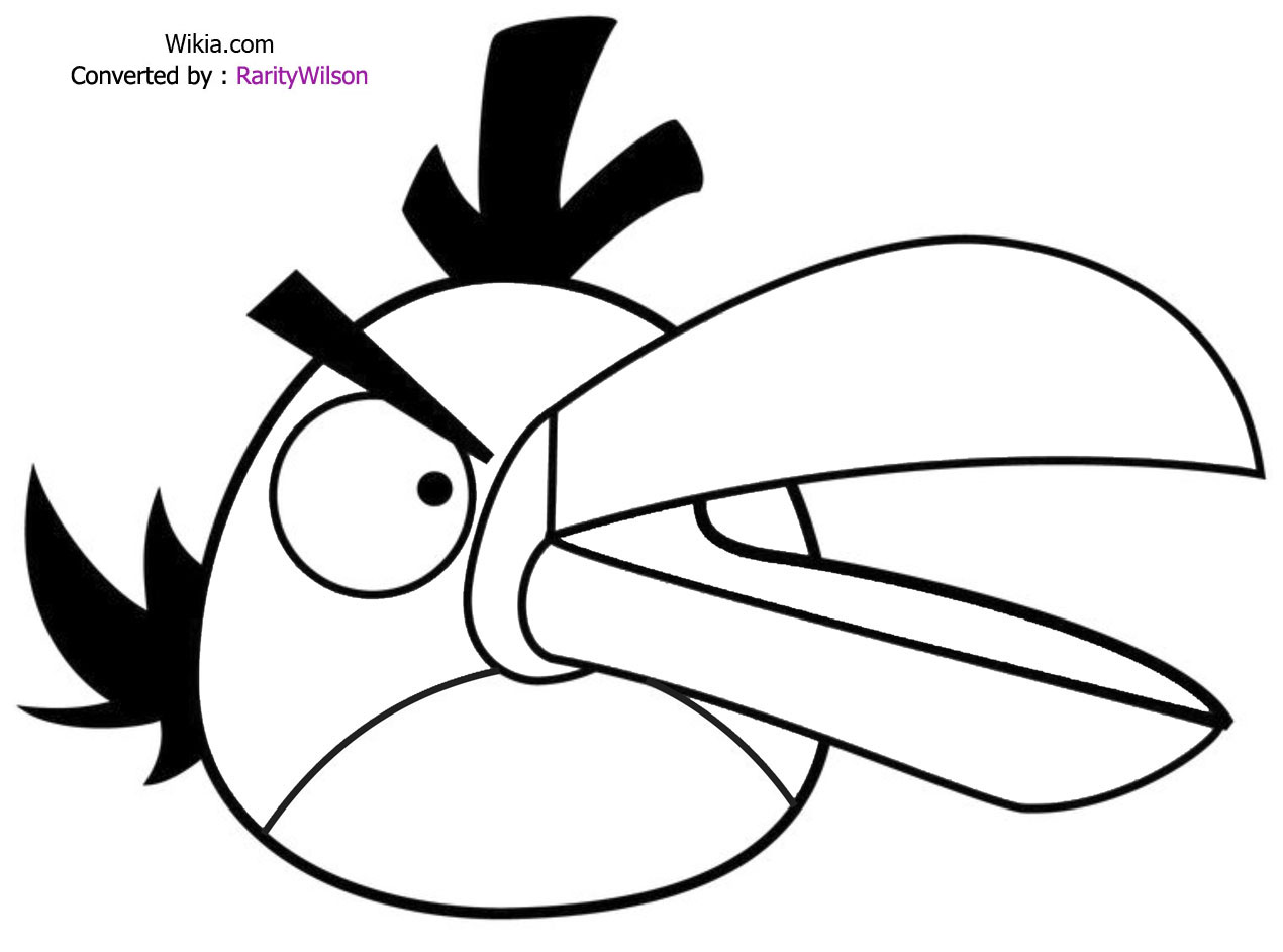 1270x942 Angry Birds Coloring Pages Red Bird Paginone.biz