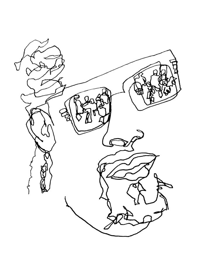 708x900 Red Carpet Drawing By Cindi Zimmerman