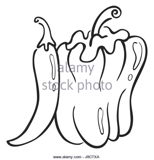 520x540 Chili Peppers Black And White Stock Photos Amp Images