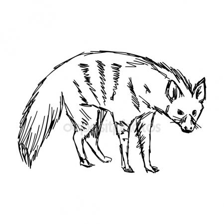 450x450 Vector Hand Drawn Brush Line Black Chili Pepper On White