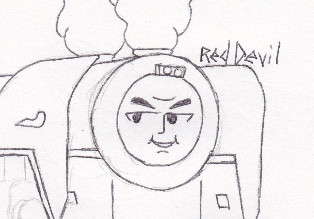 1024x713 Inktober Day 6 Red Devil By Zephyr4501