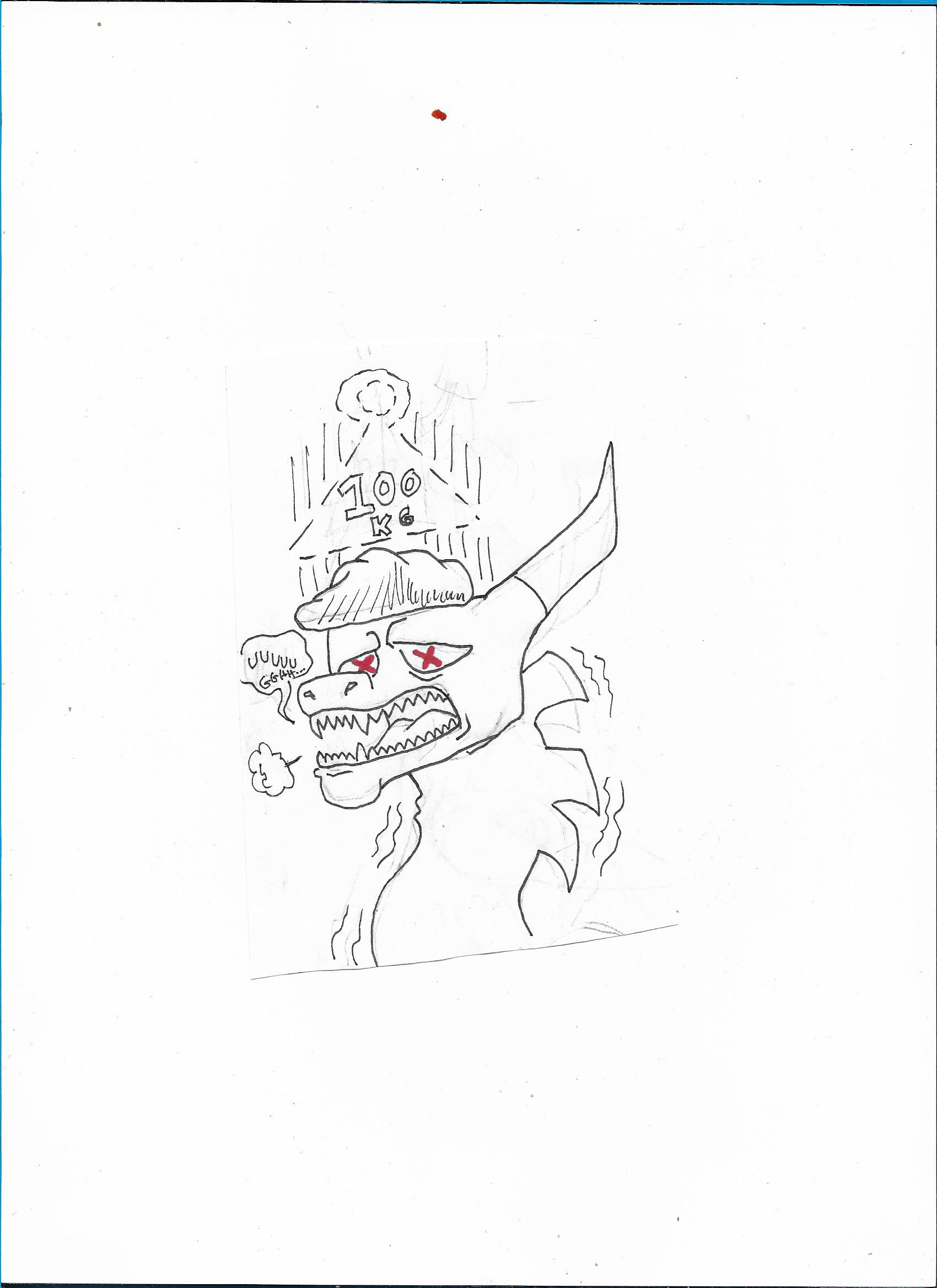 1700x2338 Severus The Dragon By The Red Devils