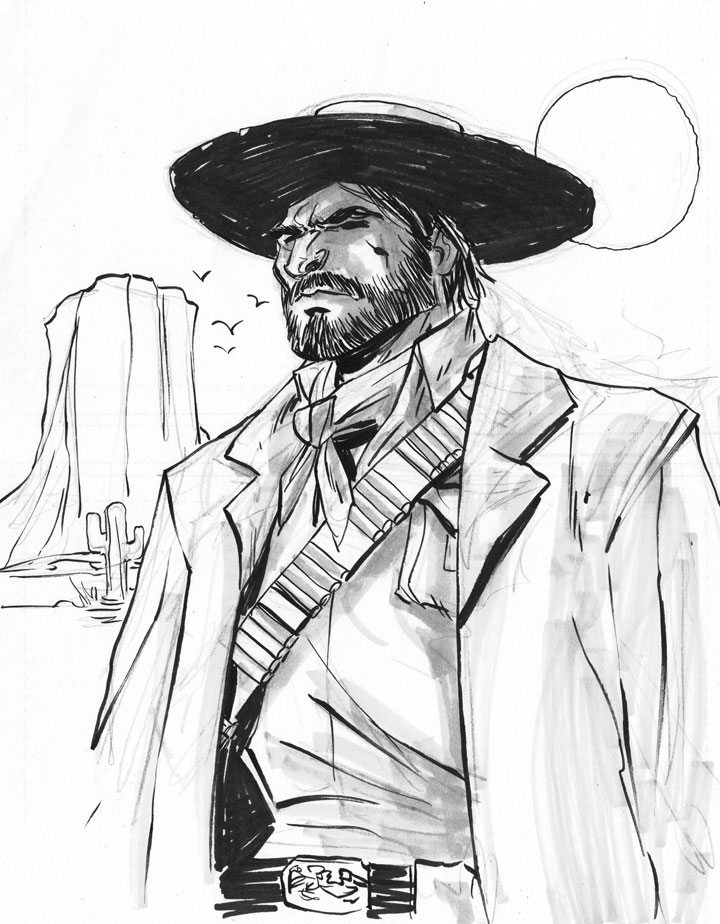 720x924 Chicago Drink N' Draw Red Dead Curly Head