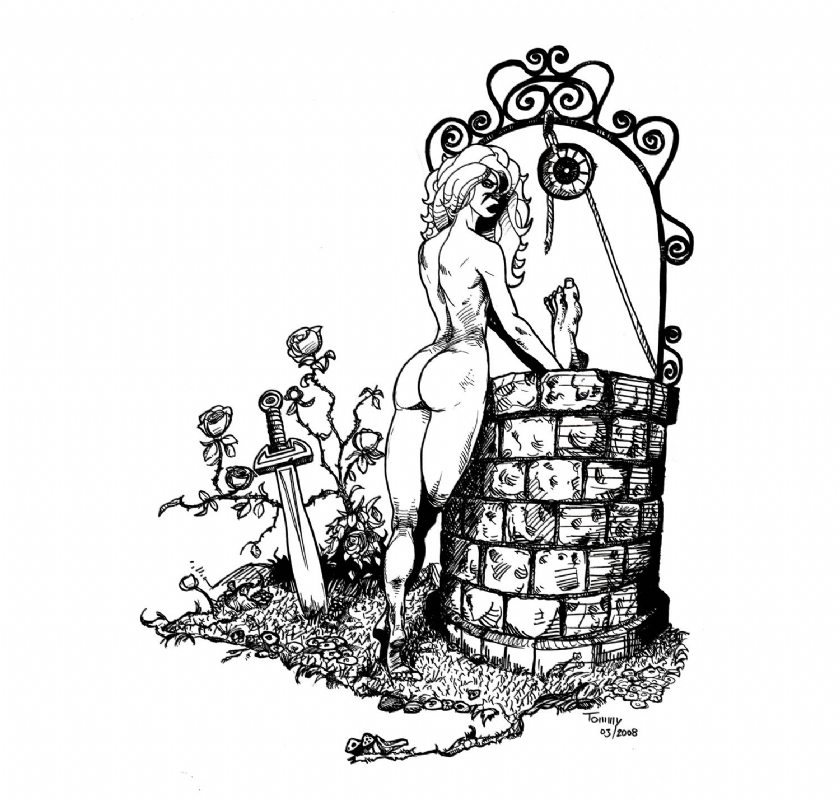 840x800 Red Sonja, In Tomas Verbena's My Drawings Comic Art Gallery Room