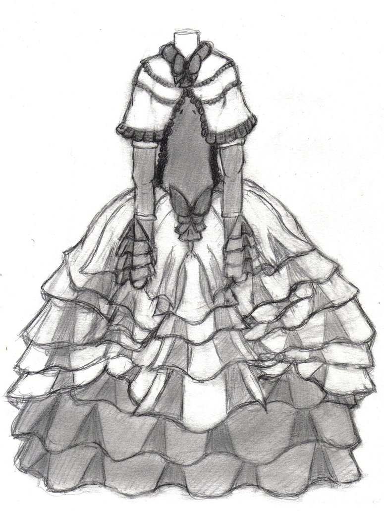 775x1031 Gothic Dress 2 By Red Stained December