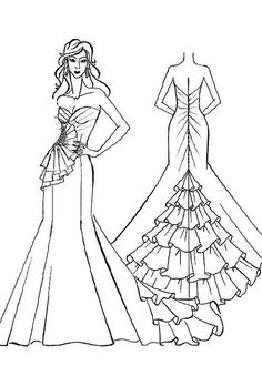 236x348 The Heart Truth Fashion Show Red Dress Sketch By Designer Ross