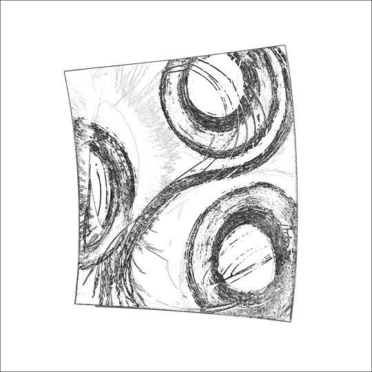 540x540 Golden Eye Red Swirl