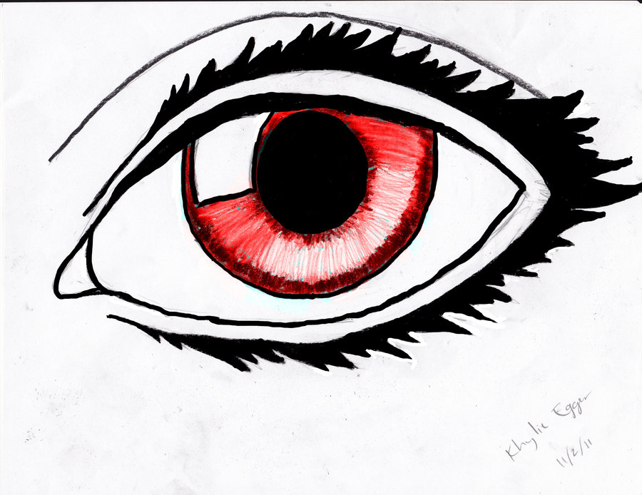 900x694 Red Eye By Kittyface27