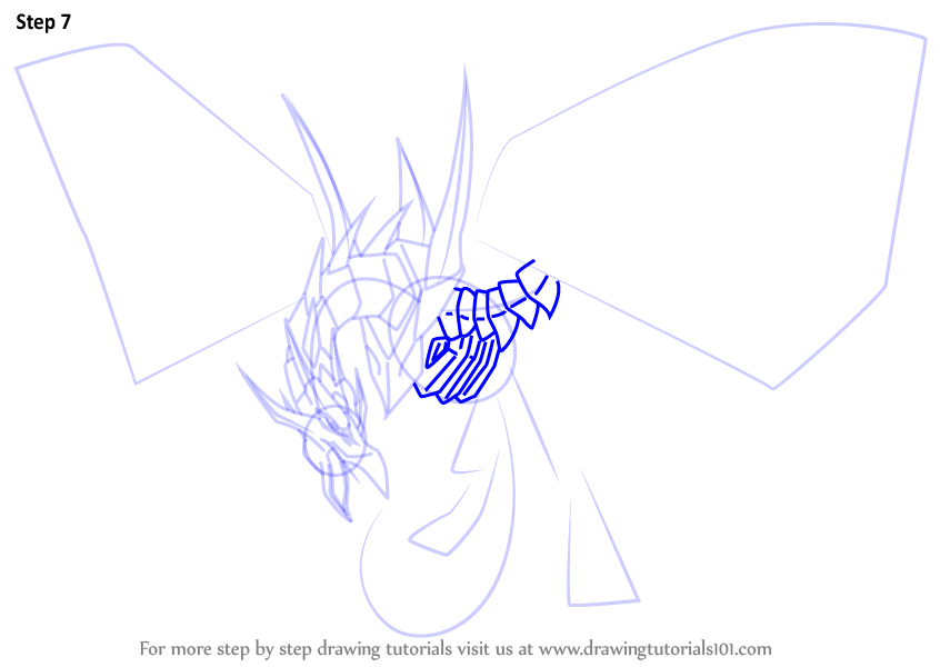 846x600 Learn How To Draw Red Eyes Black Dragon From Yu Gi Oh! Official