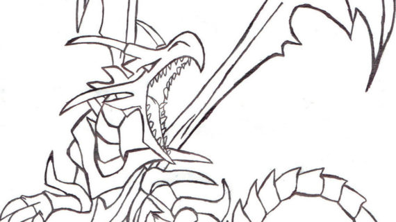 570x320 Red Eyes Black Dragon Drawing How To Draw Red Eyes Black Dragon